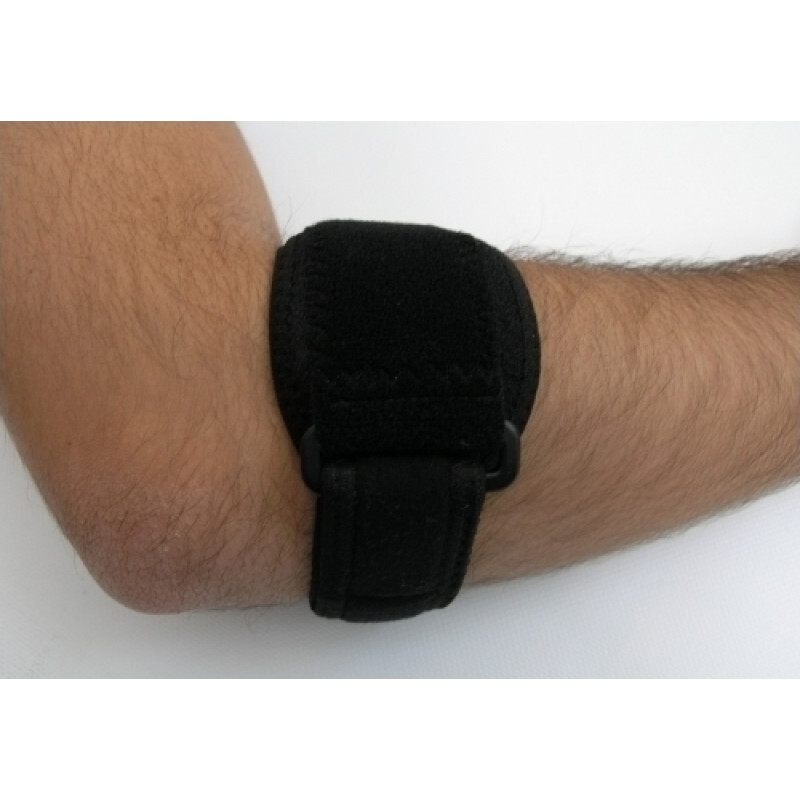 Adco - Δέστρα Επικονδυλίτιδας Με Σιλικόνη Silicone Tennis Elbow Strap Air Touch One Size (03190) - 1τμχ