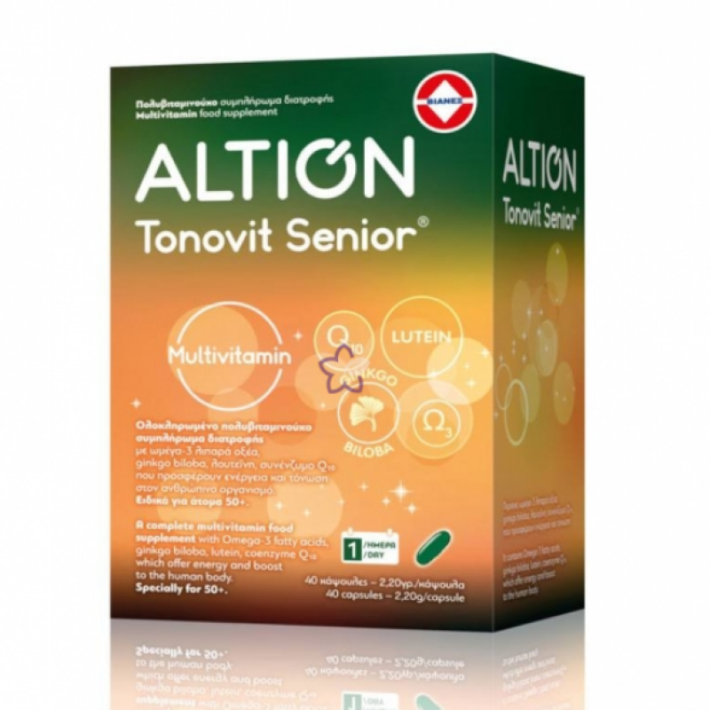 Altion Tonovit Senior 50+ Multivitamin 40caps