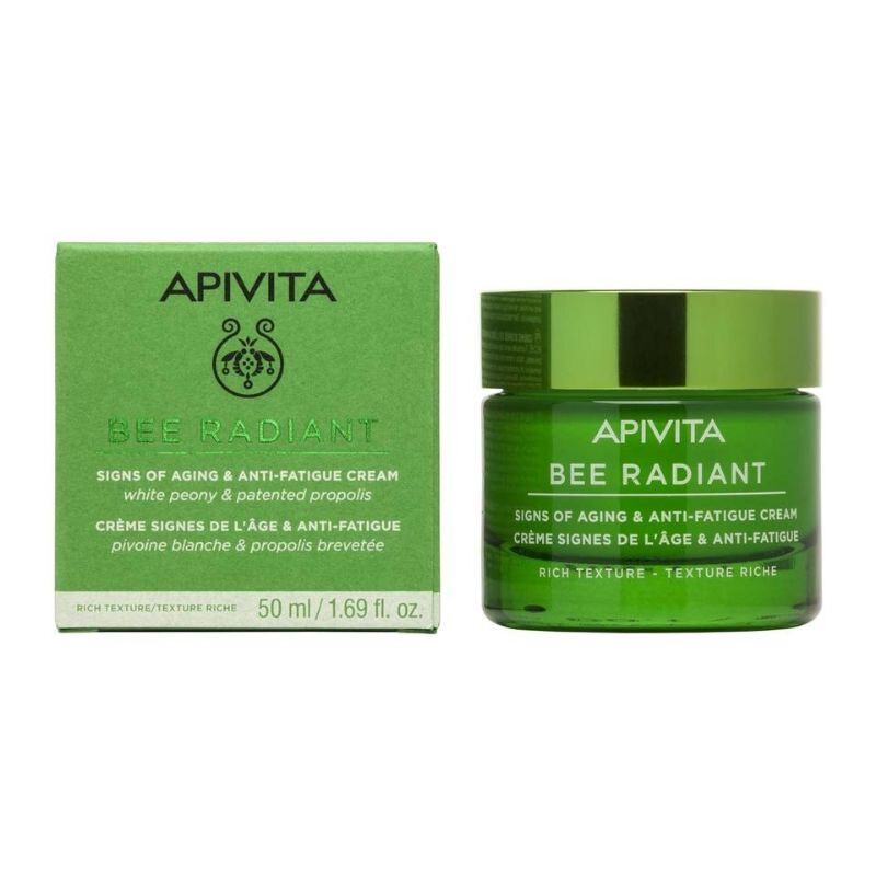 Apivita Bee Radiant Κρέμα Σημάδια Γήρανσης/ξεκούραστη Όψη 50ml