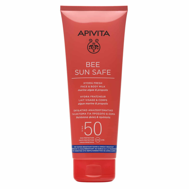Apivita Bee Sun Safe Ενυδατικό Αναζωογονητικό Γαλάκτωμα Spf50 200ml