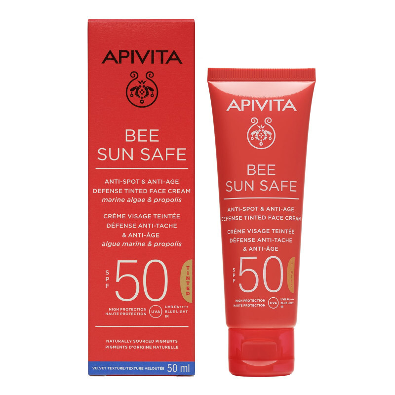 Apivita Bee Sun Safe Κρέμα Κατά Των Πανάδων & Ρυτίδων Με Χρώμα 50ml