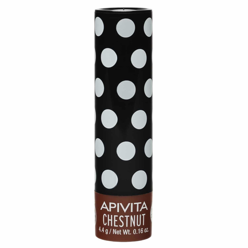 Apivita Chestnut Tinted Lip Care Με Κάστανο Spf15 4.4g