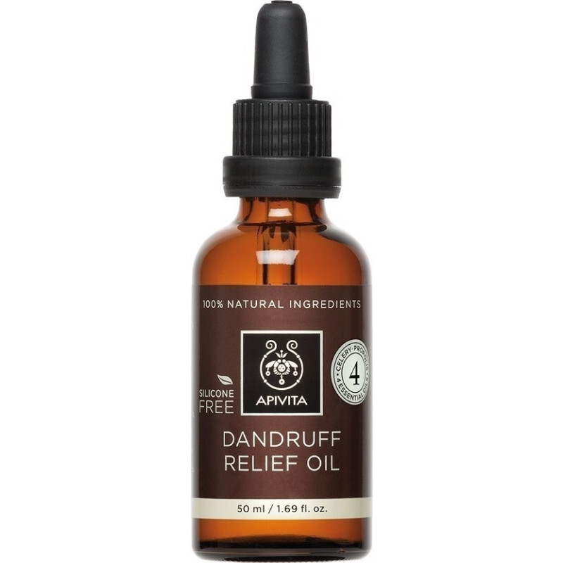 Apivita Dandruff Relief Oil Λάδι Ξηροδερμία & Πιτυρίδα 50ml