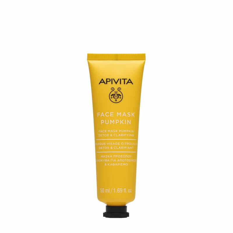 Apivita Face Mask Pumpkin Μάσκα Αποτοξίνωση/καθαρισμός 50ml