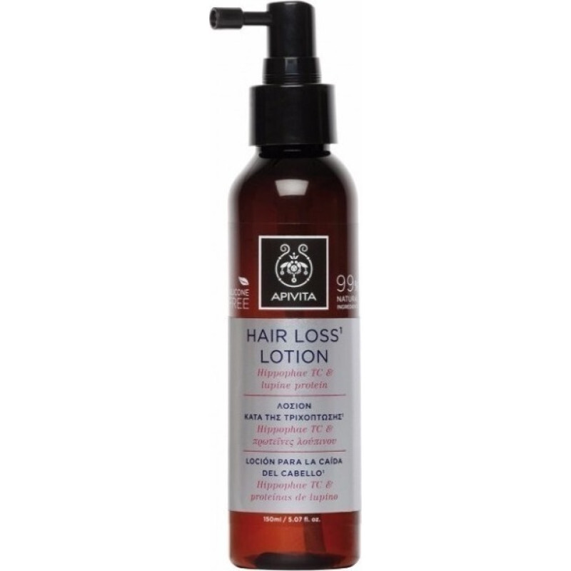 Apivita - Hair Loss Lotion Κατά Της Τριχόπτωσης Με Hippophae Tc & Πρωτεΐνες Λούπινου - 150ml