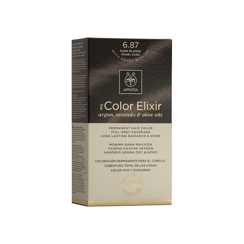 Apivita My Color Elixir 6.87 Ξανθό Σκούρο Περλέ Μπεζ