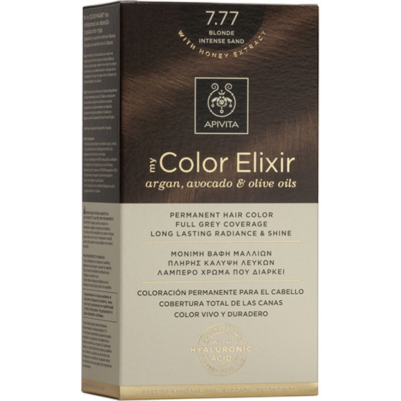Apivita My Color Elixir 7.77 Ξανθό Έντονο Μπεζ