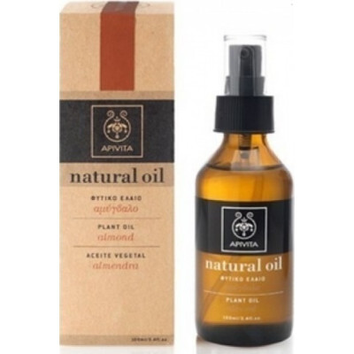 APIVITA - NATURAL OIL Φυτικό Έλαιο Αμύγδαλο - 100ml