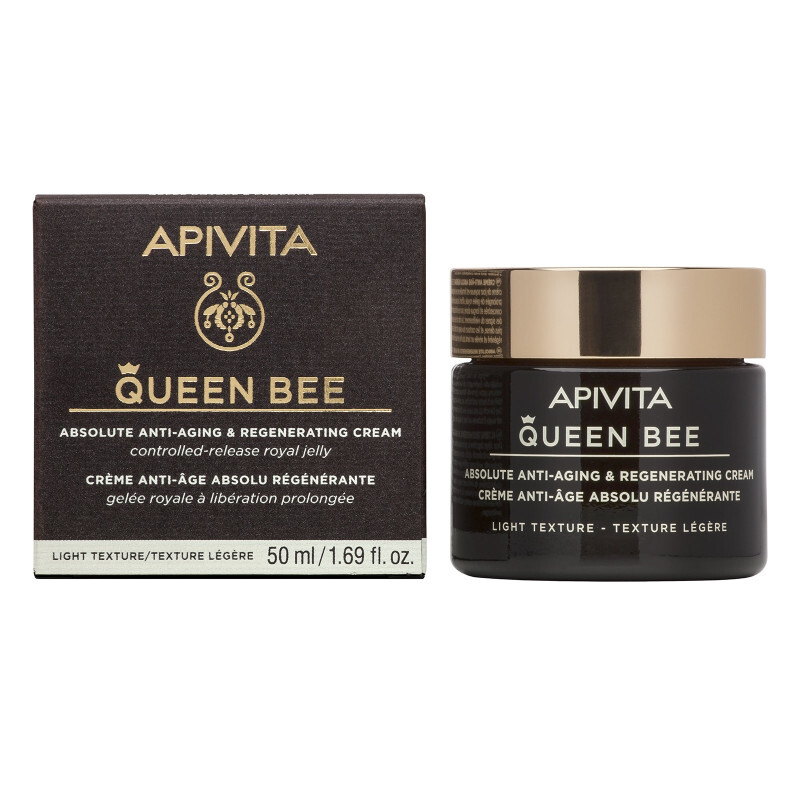 Apivita Queen Bee Κρέμα Απόλυτης Αντιγήρανσης Ελαφριά Υφή 50ml