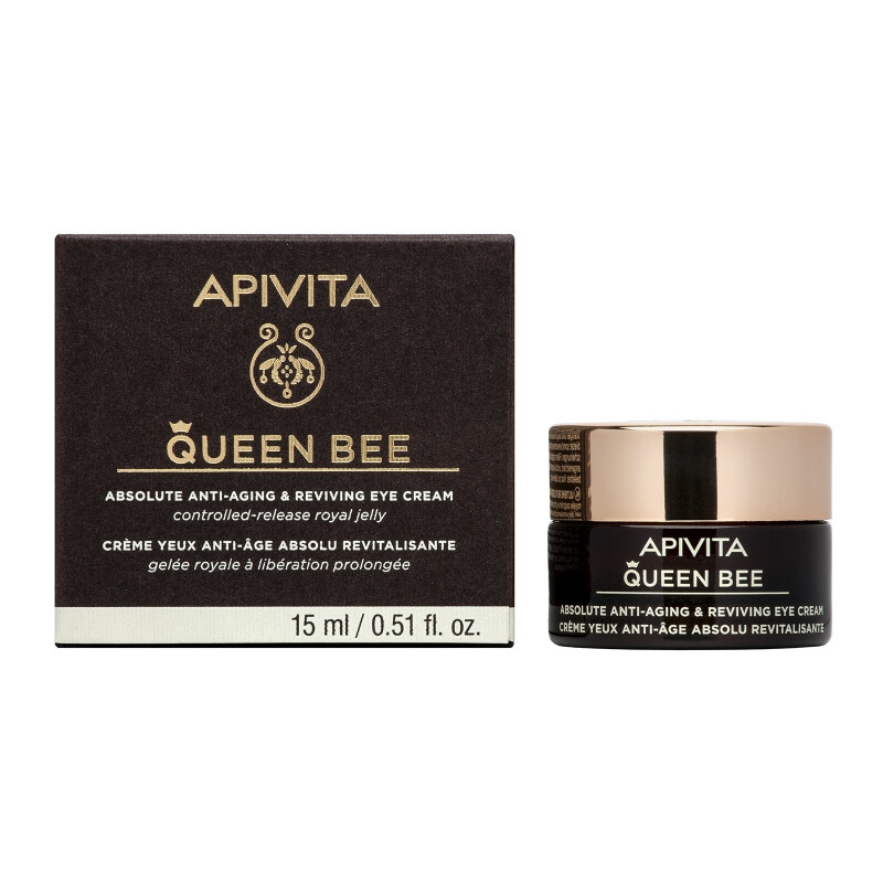 Apivita Queen Bee Κρέμα Ματιών Απόλυτης Αντιγήρανσης 15ml