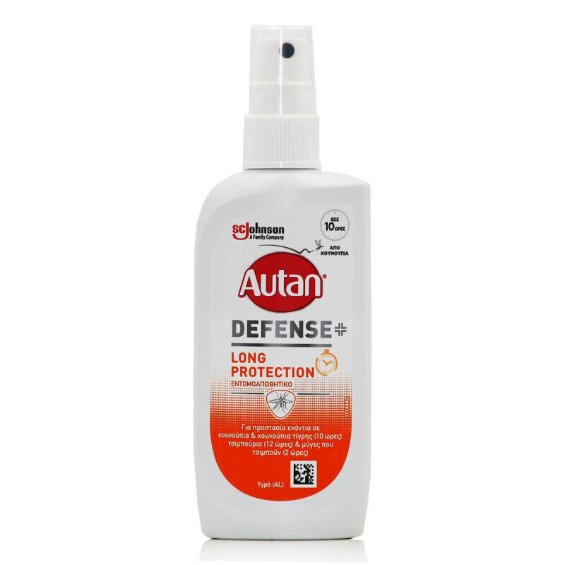 Autan Defense+ Long Protection Εντομοαπωθητικό Spray 100ml