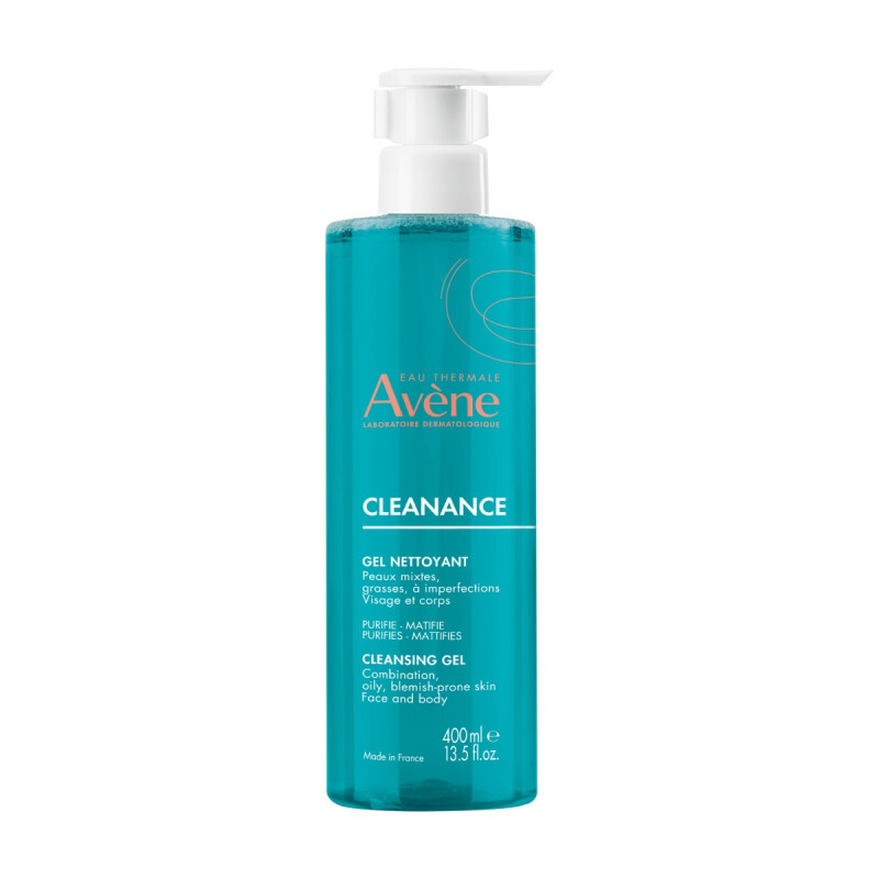 Avene Cleanance Gel Nettoyant Cleansing Gel Oily/blemish Prone Skin 400ml
