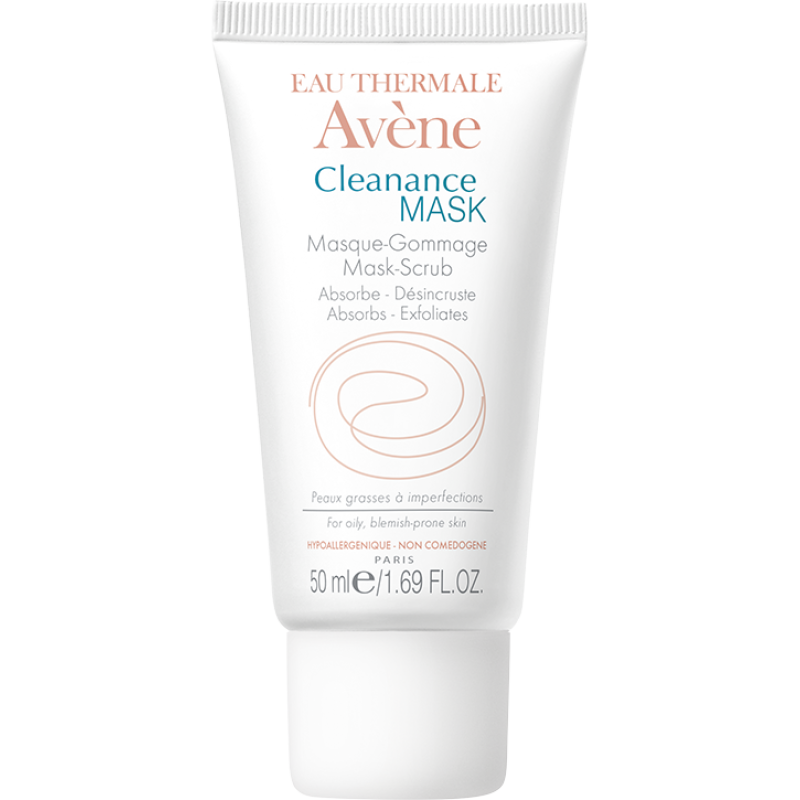 Avene Cleanance Mask Μάσκα-peeling Λιπαρό Δέρμα Με Ατέλειες 50ml