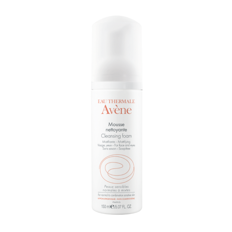 Avene Mousse Nettoyante Αφρός Καθαρισμού Προσώπου 150ml