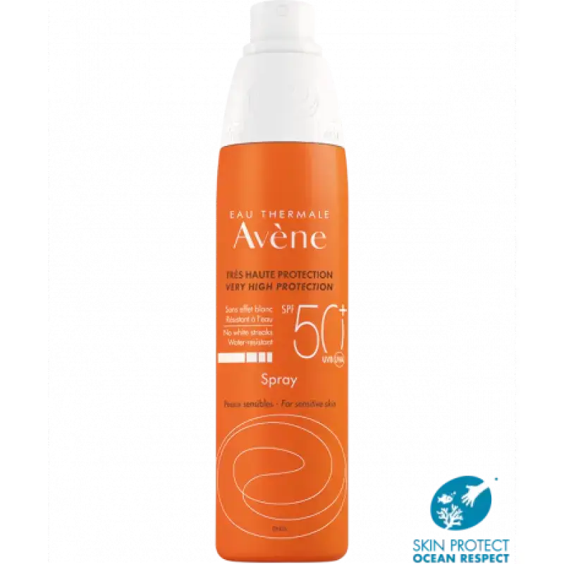 Avene - Spray Spf50+ Αντηλιακό Σπρέι Προσώπου & Σώματος - 200ml