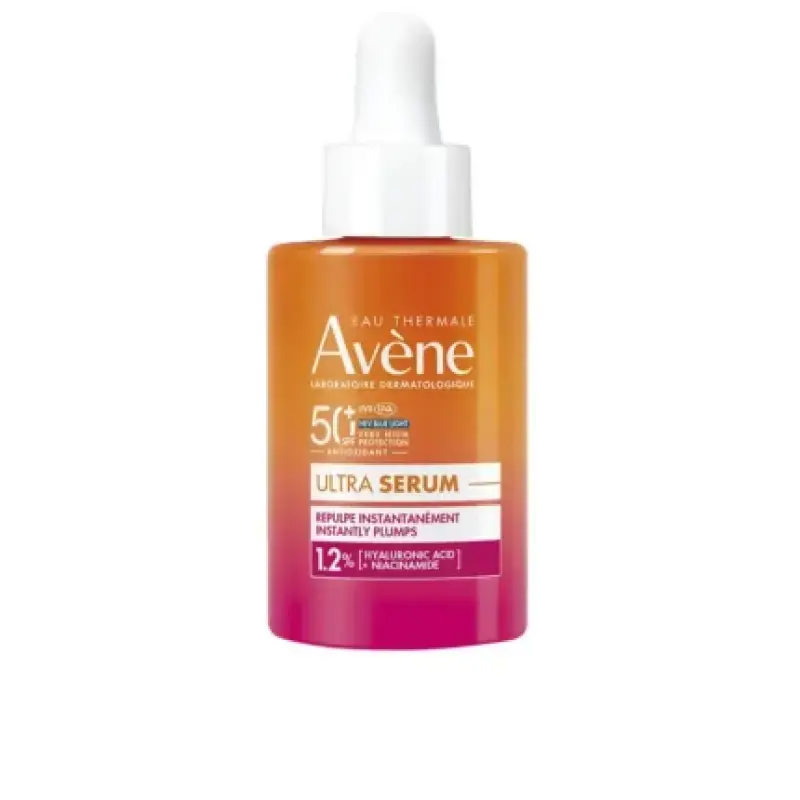AVENE - Ultra Serum Instantly Plumps Αντηλιακός Ορός Άμεσης Σύσφιξης SPF50+ - 30ml