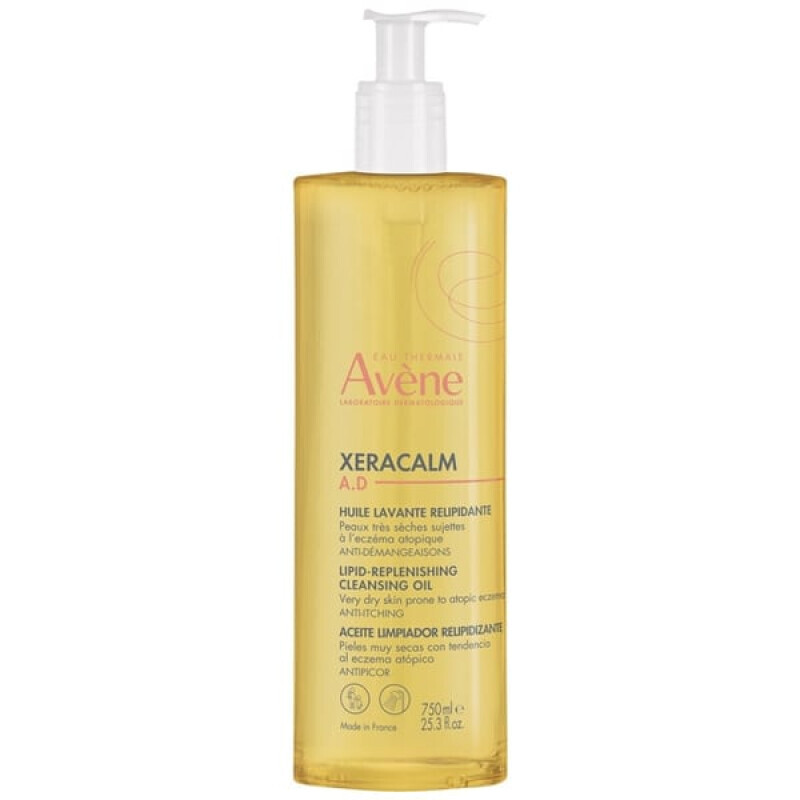 Avene - Xeracalm A.d Lipid Replenishng Cleansing Oil Λάδι Καθαρισμού Επαναλιπίδωσης Για Ξηρό Δέρμα - 750ml