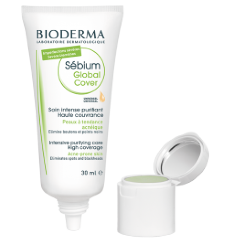 Bioderma Sebium Global Cover High Coverage For Acne Prone Skin 30ml