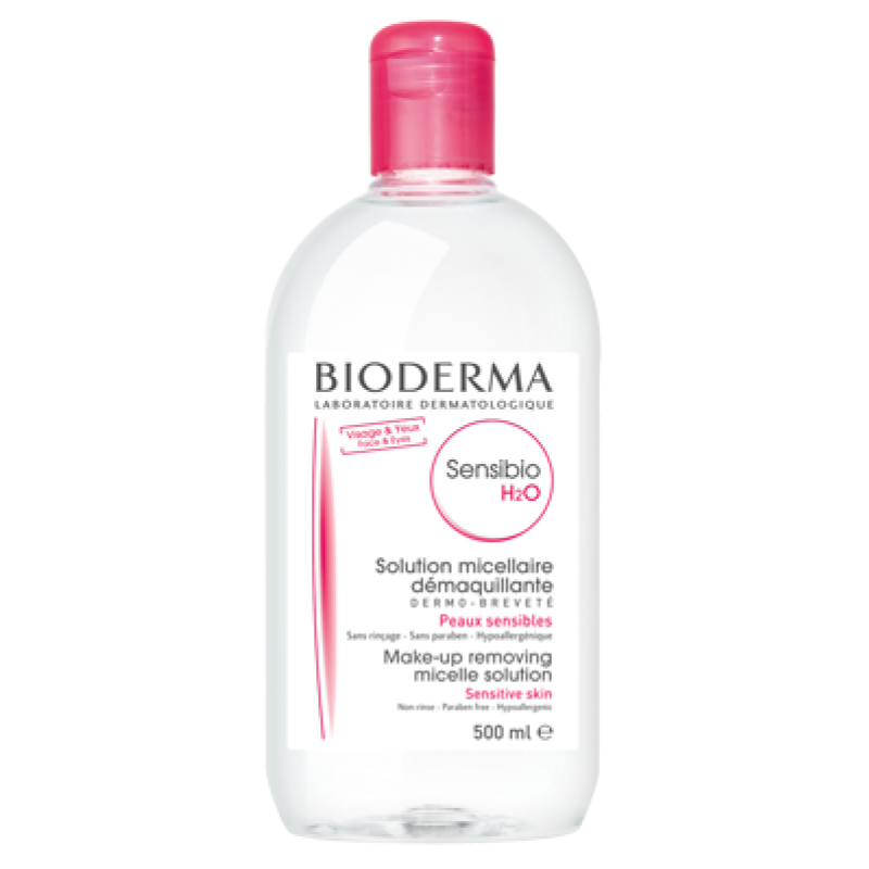 Bioderma Sensibio H2o Micelle Solution Sensitive Skin 500ml