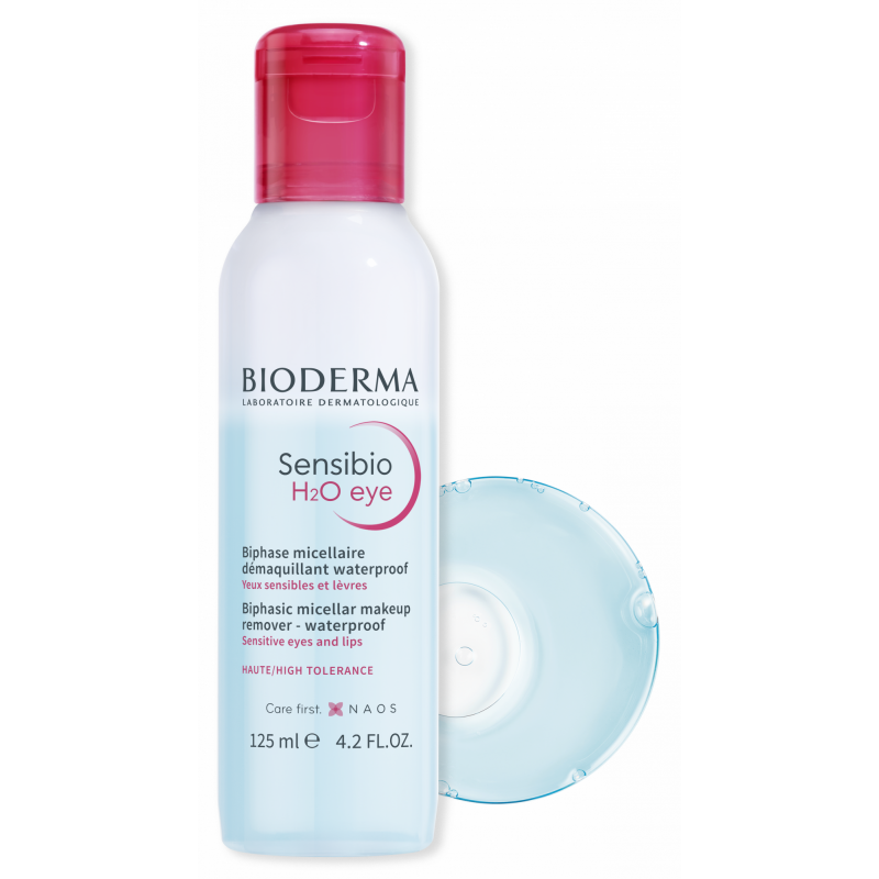 Bioderma Sensibio H2o Eye Biphasic Micellar Makeup Remover Ματιών 125ml
