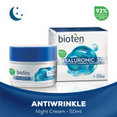 BIOTEN Hyaluronic 3D Αντιρυτιδική Περιποίηση Νυκτός 50ml