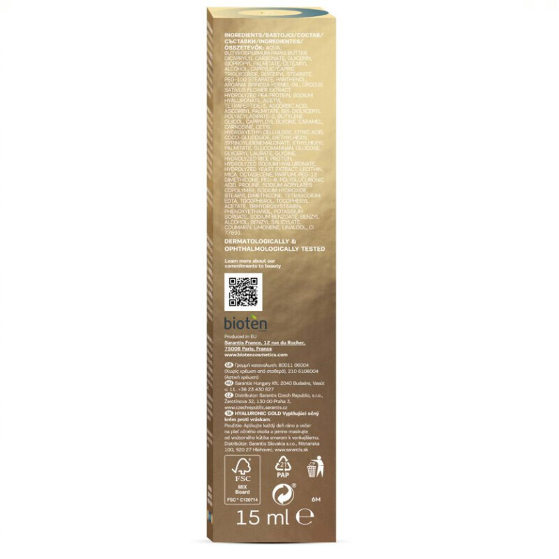 Bioten Hyaluronic Gold Antiwrinkle Eye Cream 15ml