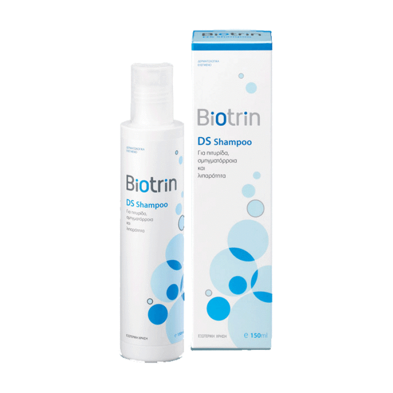 Biotrin Ds Shampoo Πιτυρίδα/σμηγματόρροια/λιπαρ. 150ml