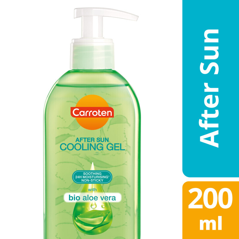 Carroten After Sun Cooling Gel Με Bio Aloe Vera 200ml