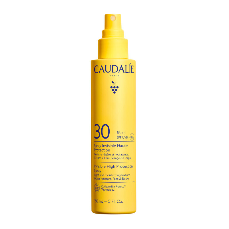 CAUDALIE - Invisible High Protection Spray Αντηλιακό για Πρόσωπο & Σώμα SPF30 - 150ml