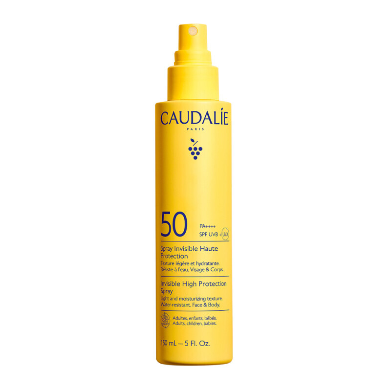 CAUDALIE - Invisible High Protection Spray Αντηλιακό για Πρόσωπο & Σώμα SPF50 - 150ml