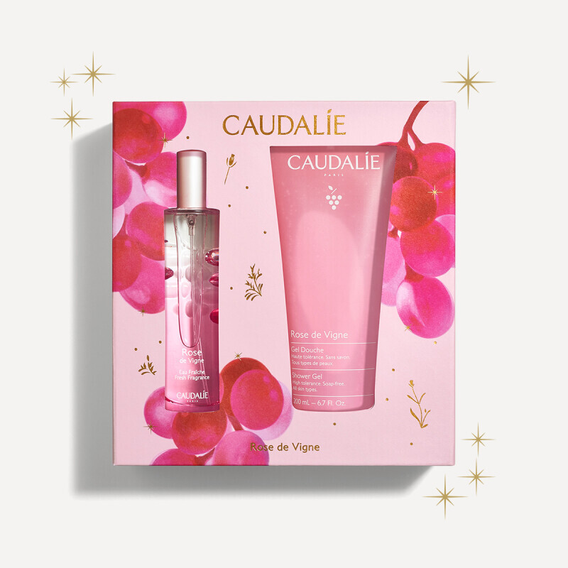 Caudalie - Πακετο Προσφορας Rose De Vigne Fresh Fragrance (50ml) & Shower Gel (200ml) - 2τμχ