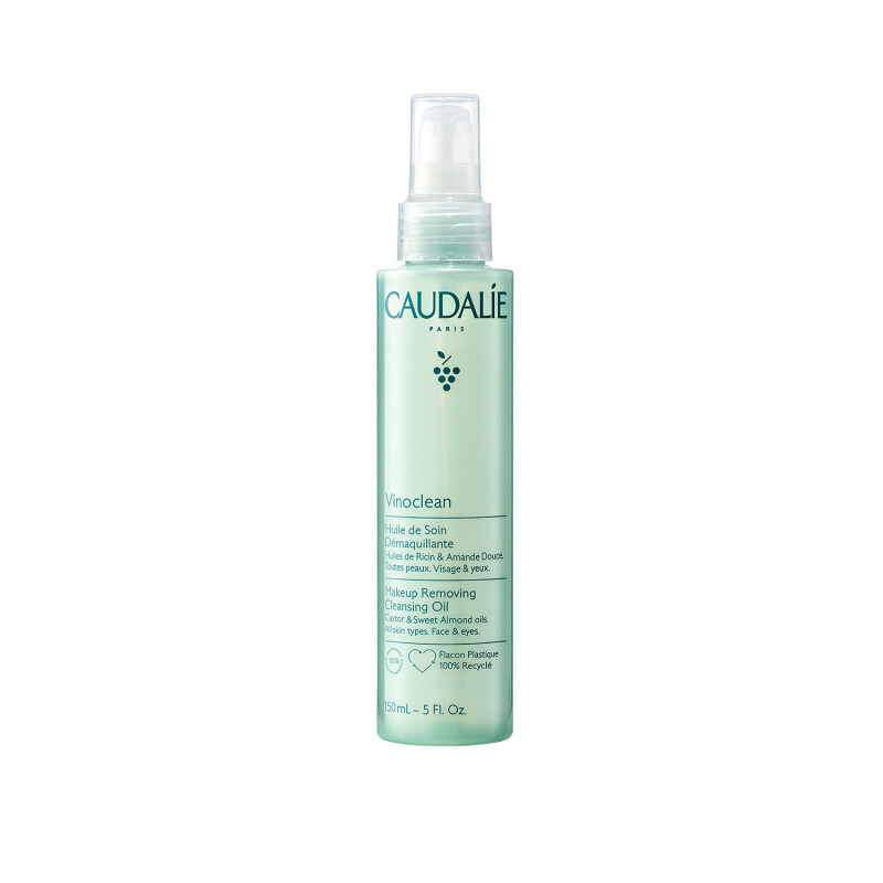Caudalie - Vinoclean Makeup Removing Cleansing Oil Λάδι Ντεμακιγιάζ Για Πρόσωπο & Μάτια Για Όλους Τους Τύπους Επιδερμίδας - 150ml