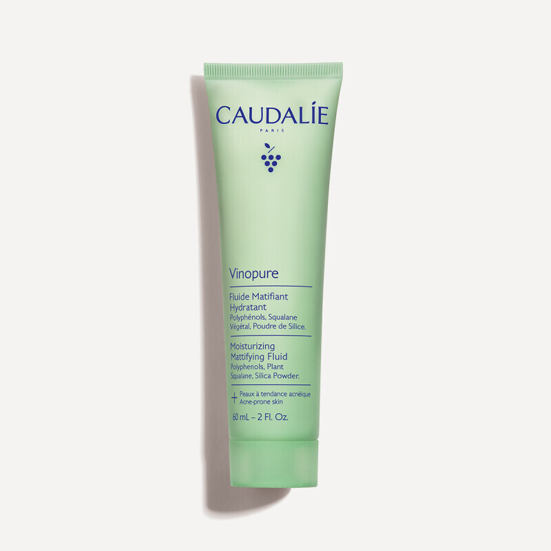Caudalie - Vinopure Moisturizing Mattifying Fluid Κατά Των Ατελειών Για Δέρμα Με Τάση Ακμής - 60ml