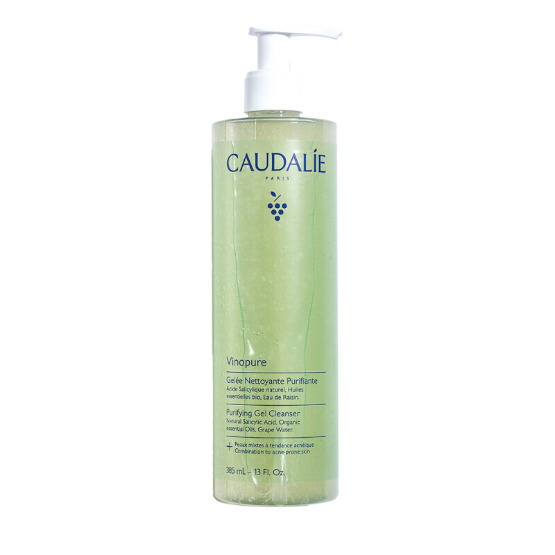 Caudalie - Vinopure Purifying Gel Cleanser Καθαριστικό Για Μικτό Δέρμα Με Τάση Ακμής - 385ml