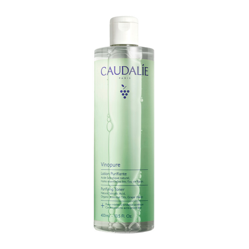 Caudalie - Vinopure Purifying Toner Κατά Των Ατελειών Για Μικτό Με Τάση Ακμής Δέρμα - 400ml
