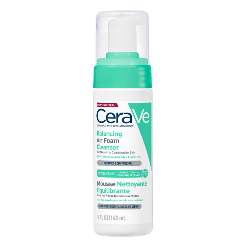 Cerave - Balancing Air Foam Cleanser Καθαριστικό Για Κανονικό & Μικτό Δέρμα - 148ml