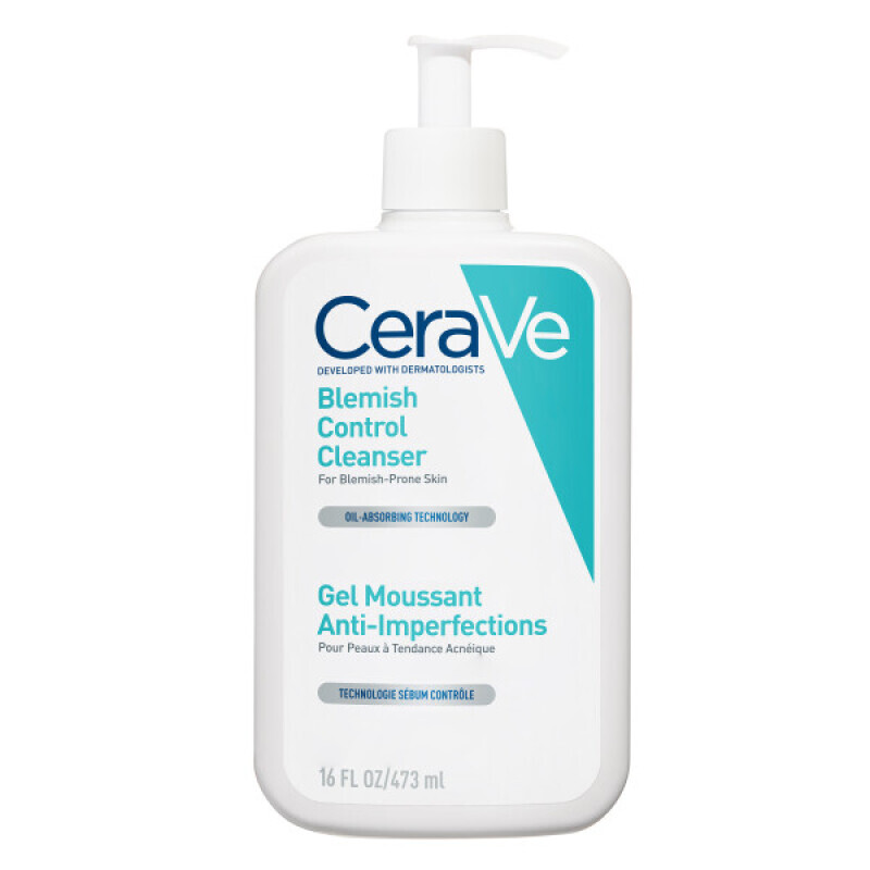 Cerave - Blemish Control Cleanser Gel Καθαρισμού Για Επιδερμίδα Με Ατέλειες - 473ml