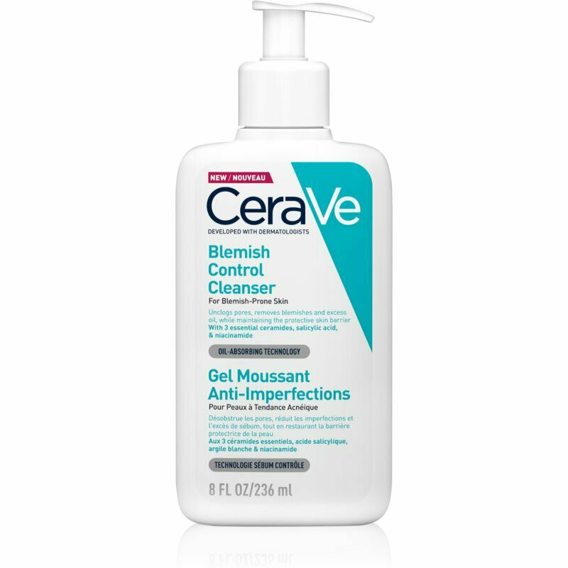 Cerave Blemish Control Cleanser Gel Καθαρισμού Για Ατέλειες 236ml
