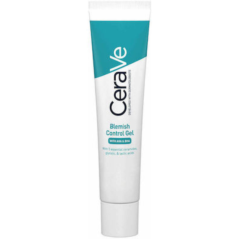 Cerave - Blemish Control Gel Προσώπου Με Aha & Bha Κατά Των Ατελειών - 40ml