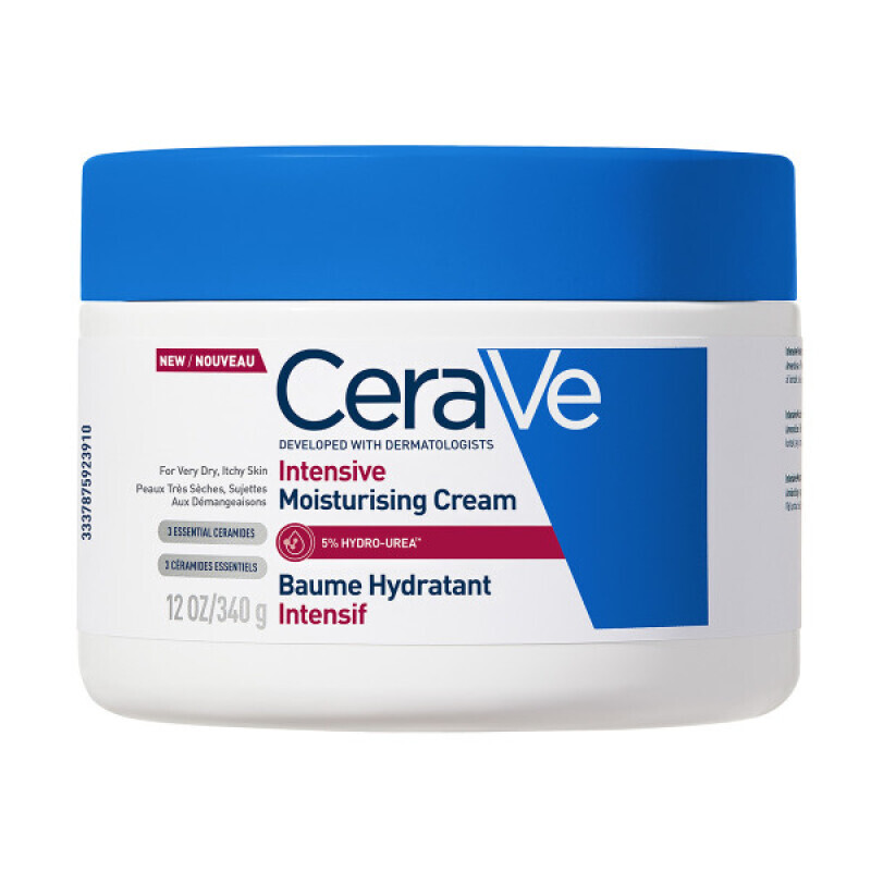 Cerave - Intensive Moisturising Cream Εντατική Ενυδατική Κρέμα Για Πολύ Ξηρό Με Κνησμό Δέρμα - 340g