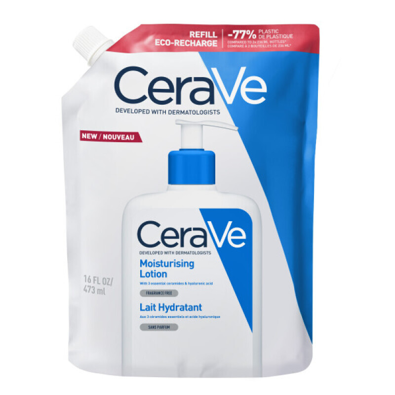 Cerave - Moisturising Lotion Ενυδατικό Γαλάκτωμα Για Ξηρό & Πολύ Ξηρό Δέρμα Refill - 473ml