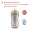 CHICCO - Sport Cup Insulated Bottle Μονωμένο Μπουκάλι με Καλαμάκι 14m+ Γκρι - 266ml
