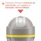 CHICCO - Sport Cup Insulated Bottle Μονωμένο Μπουκάλι με Καλαμάκι 14m+ Γκρι - 266ml