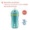 CHICCO - Sport Cup Insulated Bottle Μονωμένο Μπουκάλι με Καλαμάκι 14m+ Τυρκουάζ - 266ml