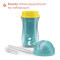 CHICCO - Sport Cup Insulated Bottle Μονωμένο Μπουκάλι με Καλαμάκι 14m+ Τυρκουάζ - 266ml