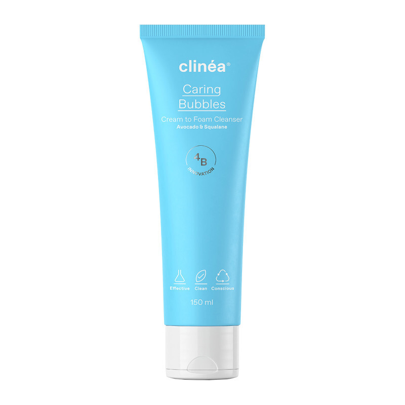 Clinea Caring Bubbles Cleanser Αφρός Καθαρισμού 150ml
