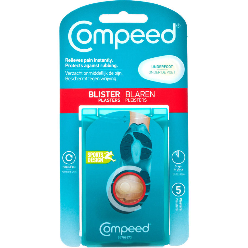 Compeed Επιθέματα Κάτω Από Το Πέλμα Για Φουσκάλες Από Σπορ 5τμχ