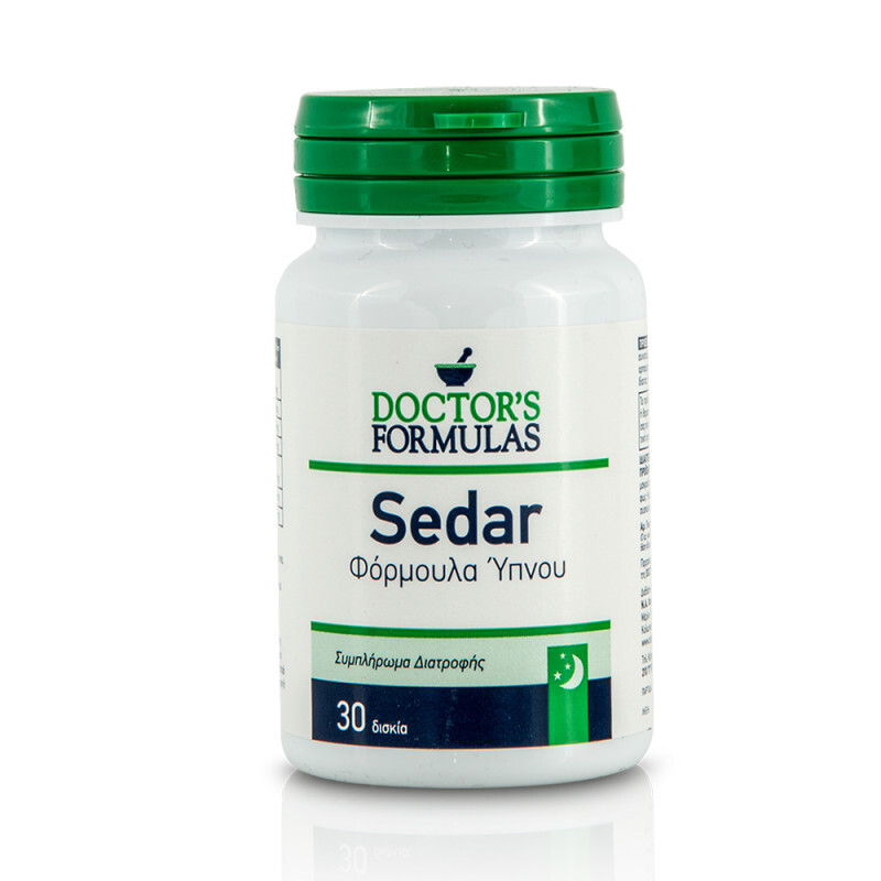 Doctor's Formulas Sedar Φόρμουλα Ύπνου 30tabs