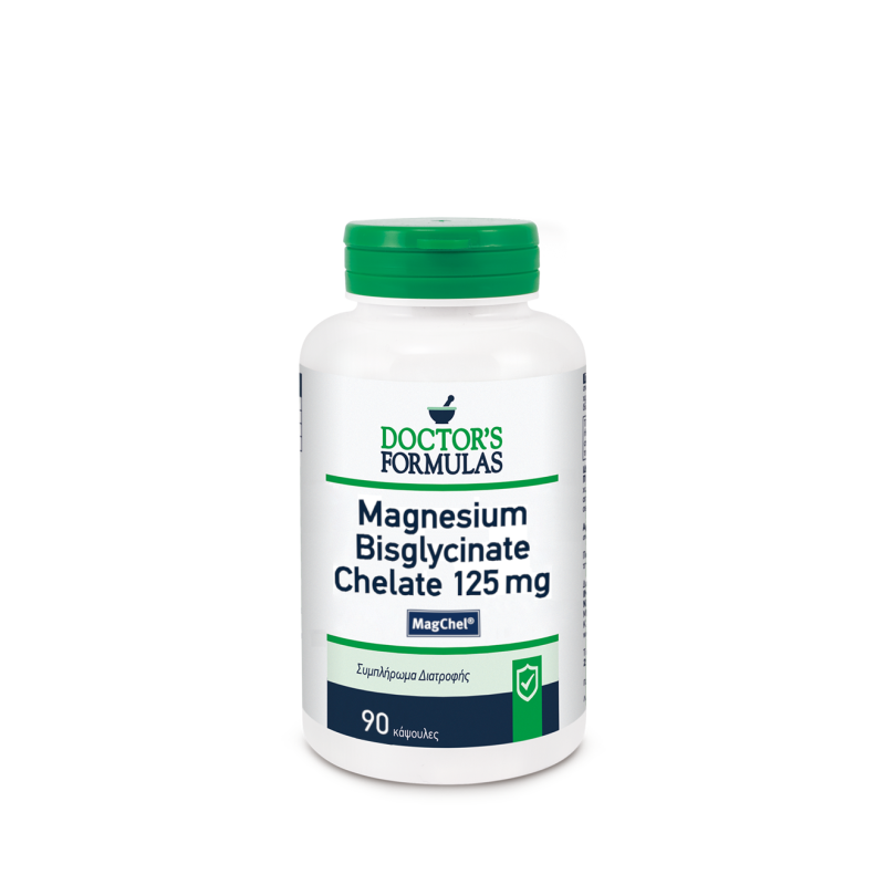 Doctor's Formulas Magnesium Bisglycinate Chelate 125mg 90caps