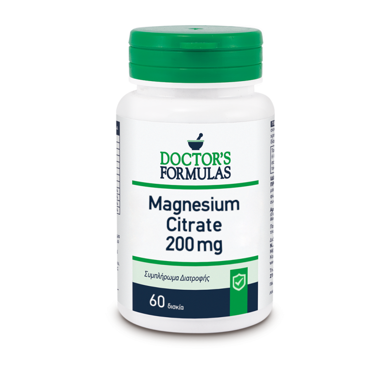 Doctor's Formulas Magnesium Citrate 200mg 60tabs